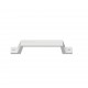 ALUMINIUM HANDLE WITH EXTERNAL SCREWS / WHITE HANDLES WITH EXTERNAL SCREWS